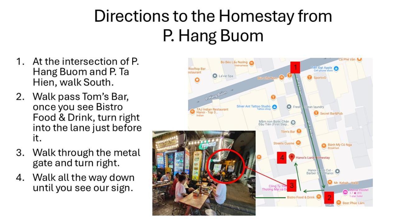 Hanoi'S Lane Homestay Zewnętrze zdjęcie